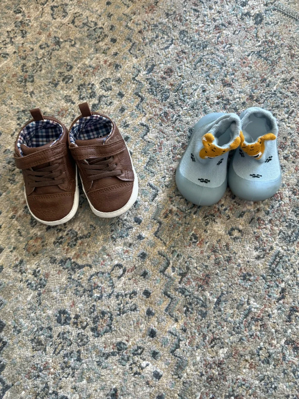 Set of 2 Brown baby Casual Sneakers